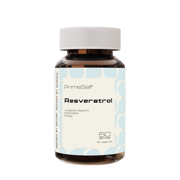 PrimeSelf - Resveratrol 98% Extract 60s