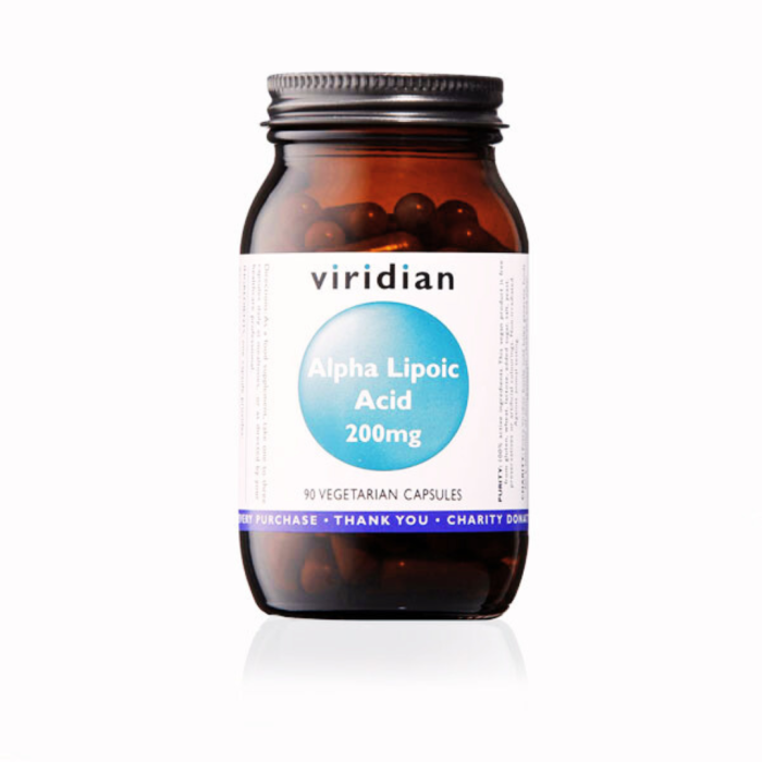 Viridian - Alpha Lipoic Acid 200mg