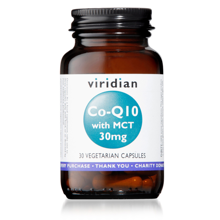 Viridian - Co-enzyme Q10 30mg With MCT 30s