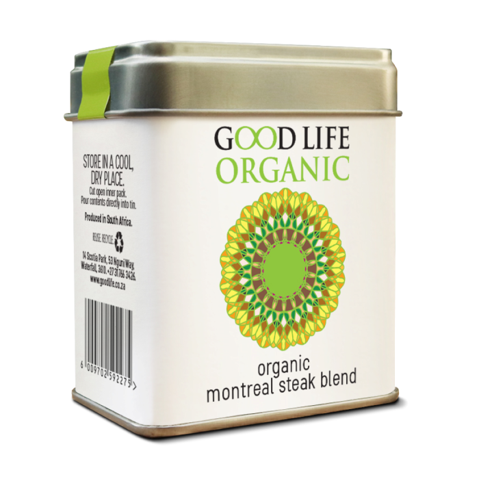 Good Life Organic - Steak Blend Montreal Organic Tin 50g
