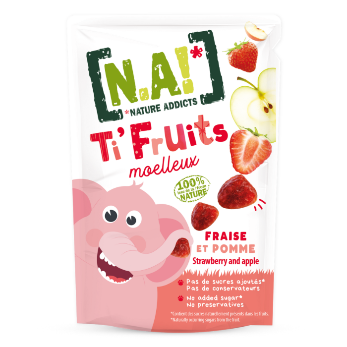 Nature Addicts - Ti Fruits Strawberry & Apple 35g