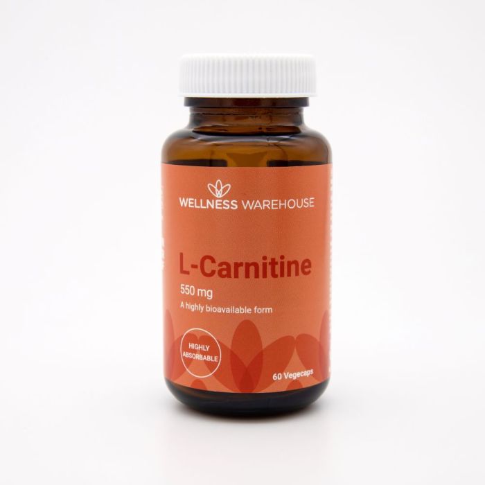 Wellness - L-Carnitine 550mg 60s
