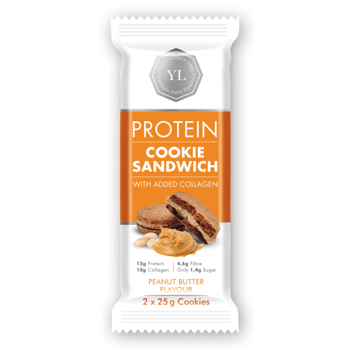 Youthful Living - Protein Cookie Sandwich Peanut Butter 2 x 25g