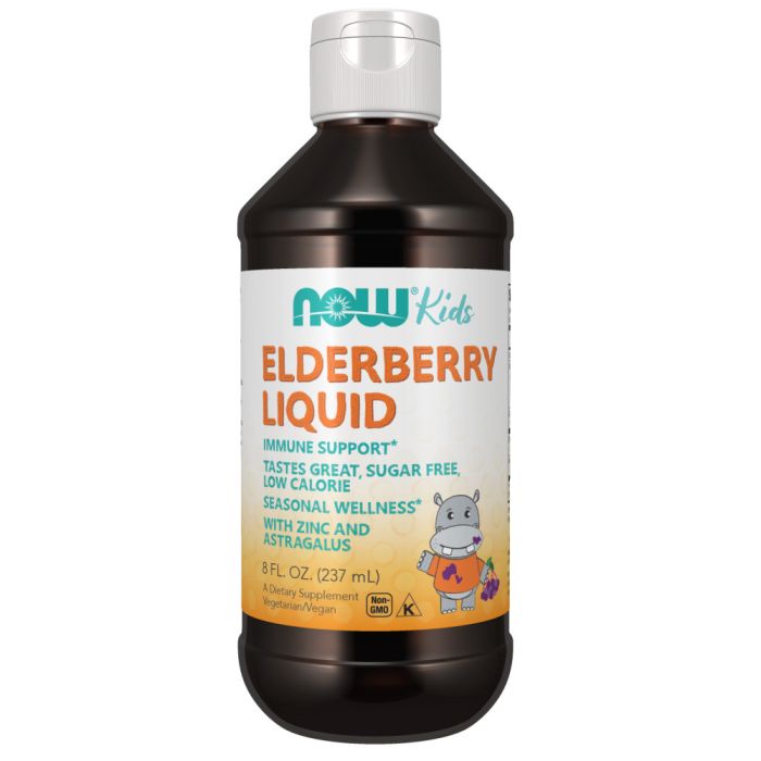NOW - Elderberry Liquid For Kids 237ml