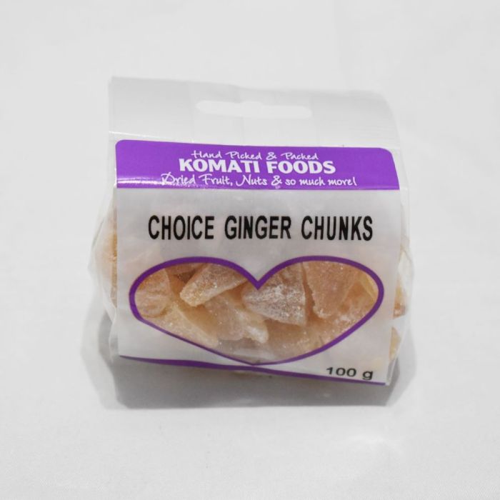 Komati - Ginger Glaced 100g