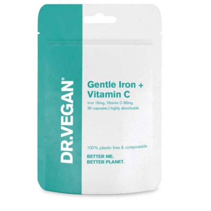 Dr Vegan - Gentle Iron + Vitamin C 30s