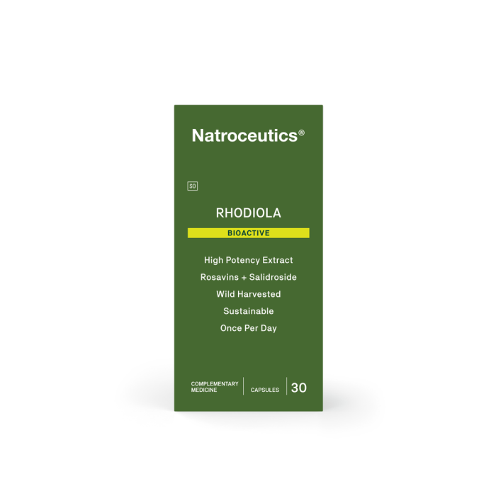 Natroceutics - Rhodiola Bioactive 30s