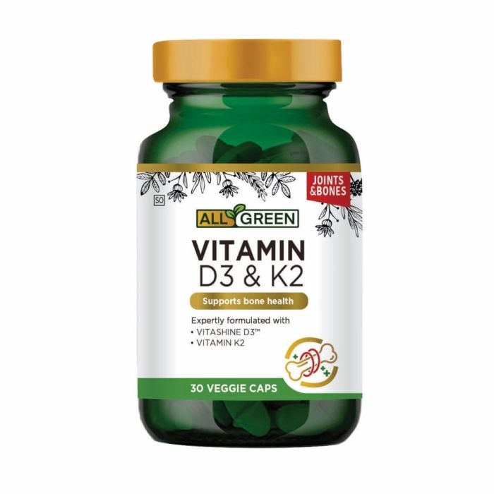 All Green - Vitamin D3 & K2  30s