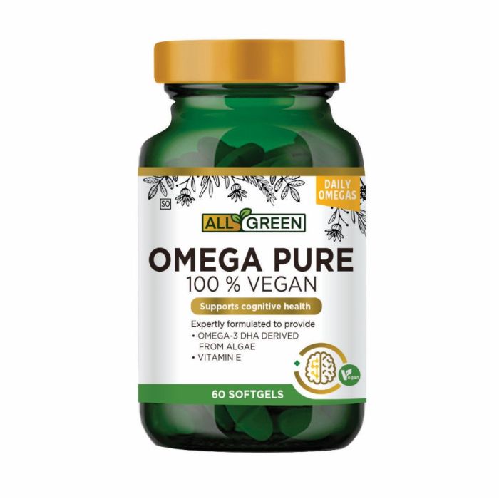 All Green - Omega Pure 100% VEGAN 60s