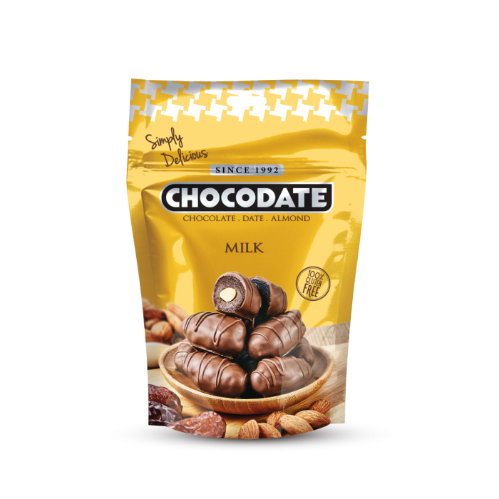 Chocodate - Date Milk Chocolate Covered 70g