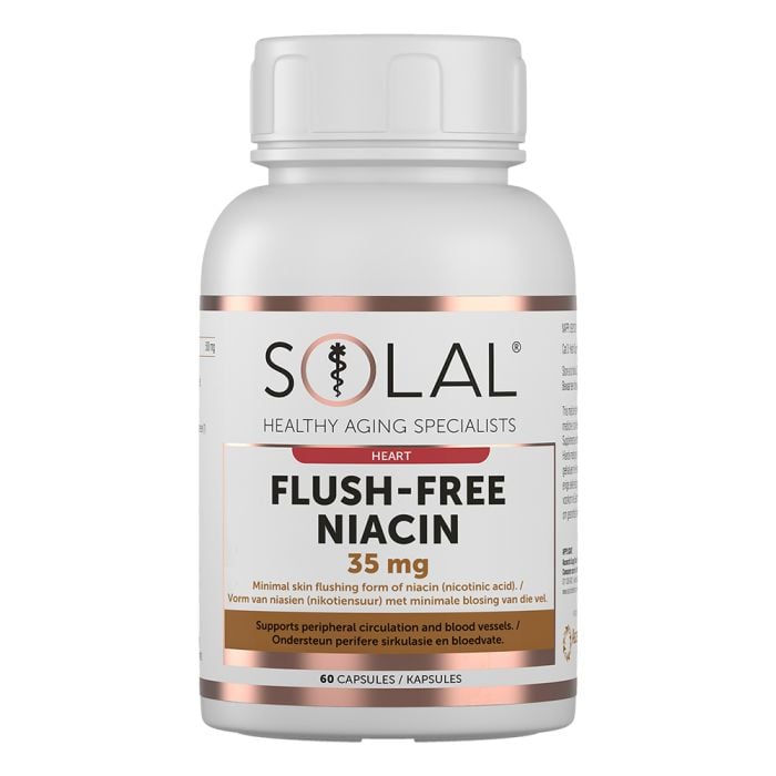 Solal -Flush Free Niacin 35mg 60s