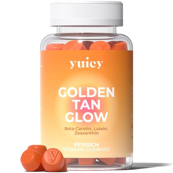 yuicy - Tan Glow Beta Carotene Gummies 60s