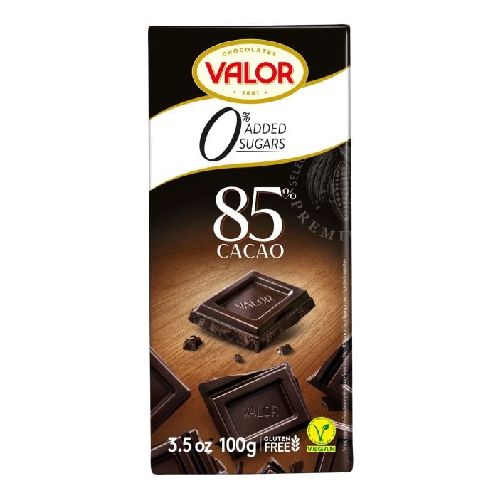 Valor - 85% Dark Choclate Sugar Free 100g