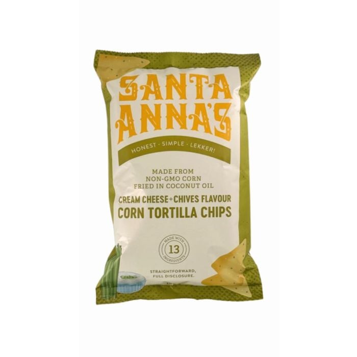 Santa Anna's - Corn Chips Cheese & Chive 185g