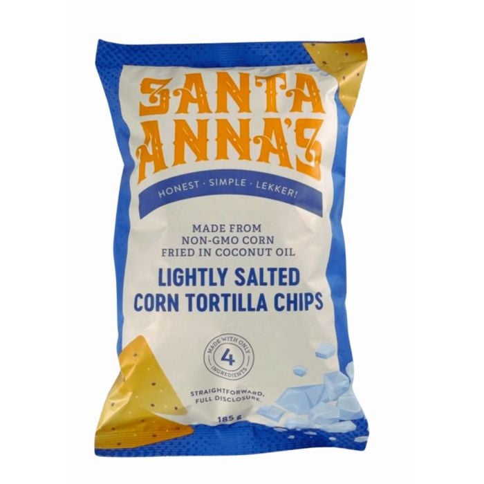 Santa Anna's - Corn Chips Lightly Salted 185g