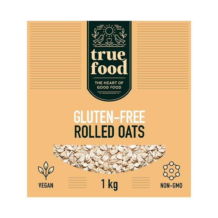 Truefood Rolled Oats Gluten Free 1kg