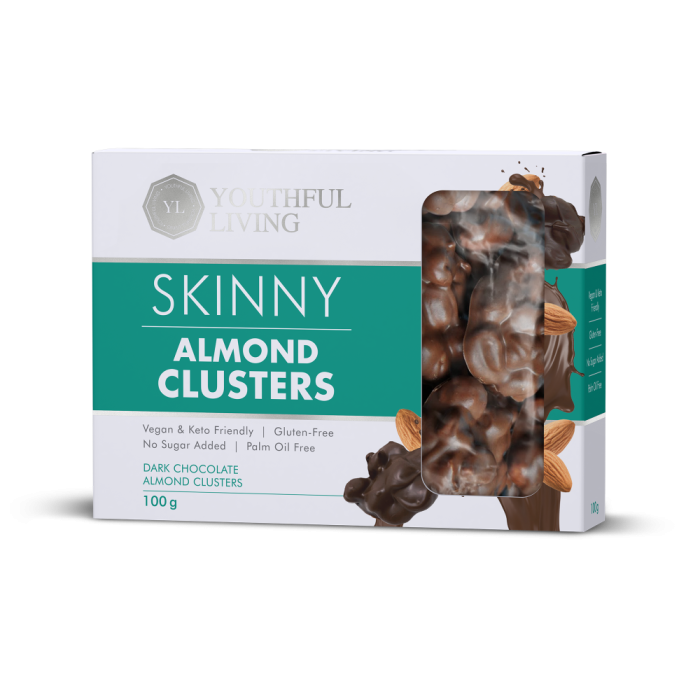 Youthful Living - Skinny Clusters Almond 100g
