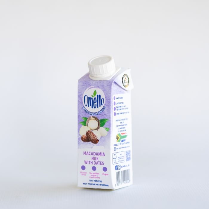 Omello - Macadamia Milk with Dates 250ml