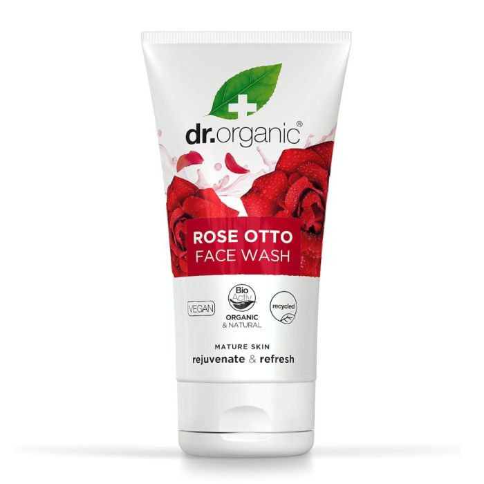 Dr Organic - Creamy Face Wash Rose Otto 150ml