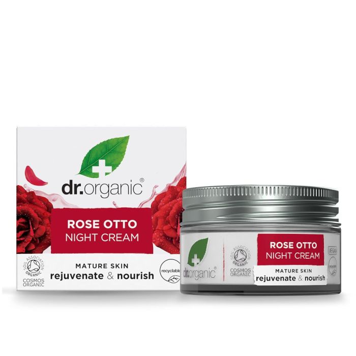 Dr Organic - Night Cream Rose Otto 50ml            