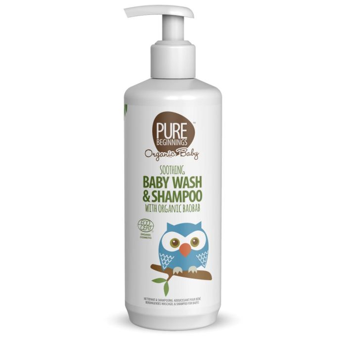 Pure Beginnings Soothing Baby Wash & Shampoo With Organic Baobab 500ml