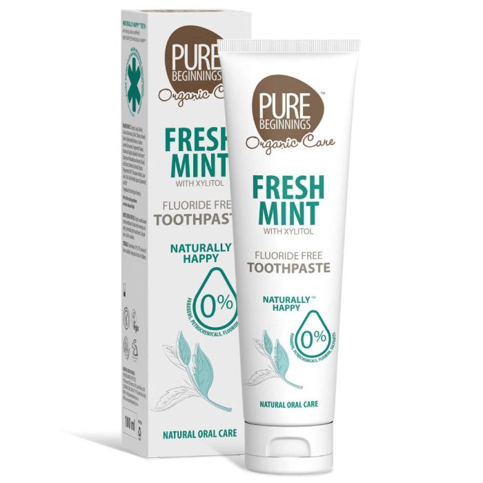 Pure Beginnings Toothpaste Fresh Mint 100ml