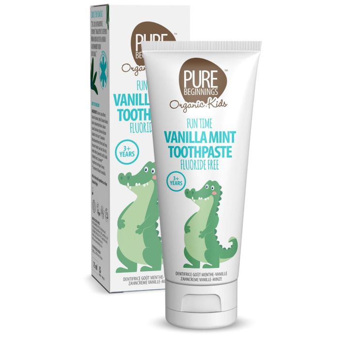 Pure Beginnings Kids Toothpaste Vanilla Mint With Xylitol 75ml