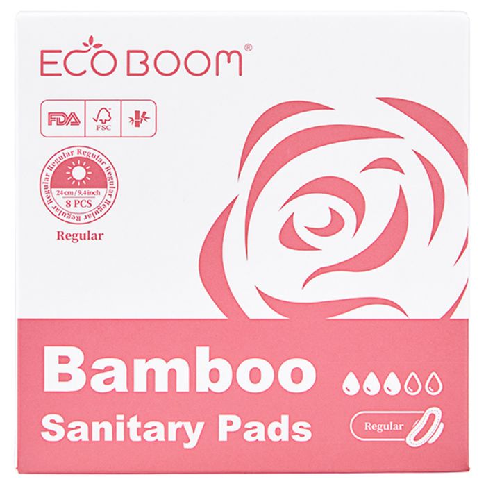 Eco Boom Bamboo Sanitary Pads Day