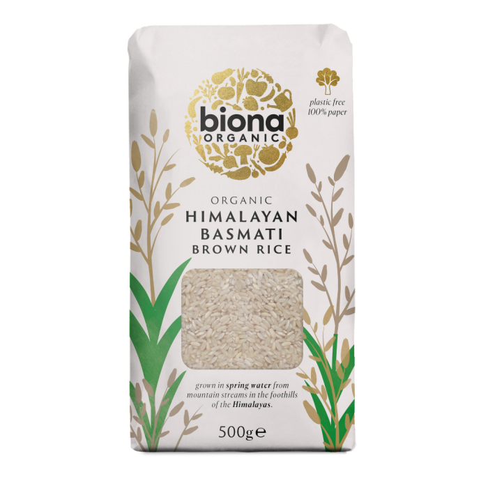 Biona Organic Basmati Brown Rice 500g