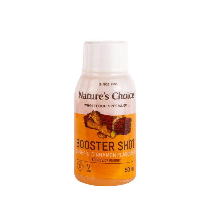 Natures Choice Booster Shot Ginger & Cinnamon 50ml