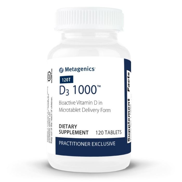 Metagenics D3 1000 120s