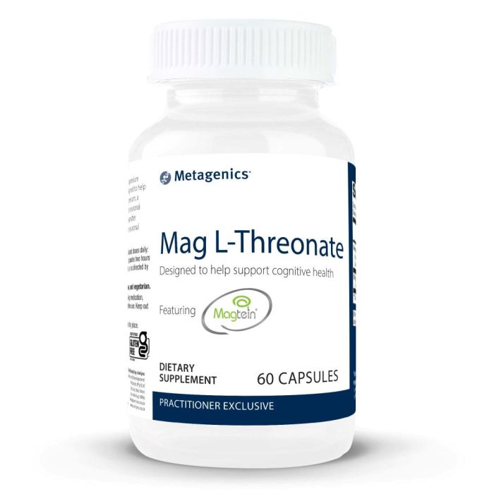 Metagenics Mag L-Threonate 60s
