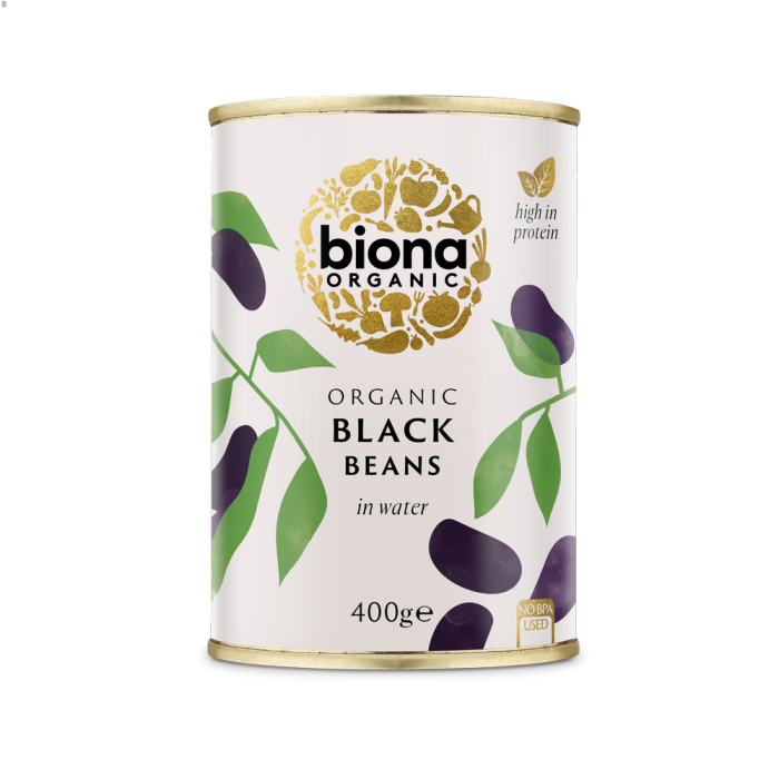 Biona Organic Black Beans 400g
