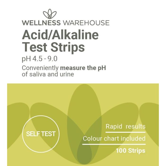 Wellness Acid/Alkaline Test Strips 100s