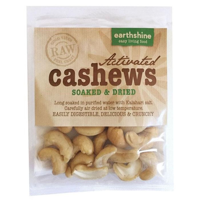 Earthshine Activated Cashews Snack 20g