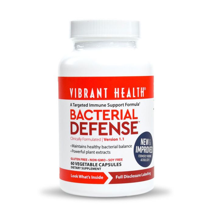 Vibrant Health Bacterial Defense 60s