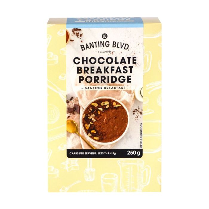 Banting Blvd Chocolate Breakfast Porridge 250g