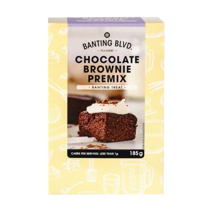 Banting Blvd Chocolate Brownie Premix 185g