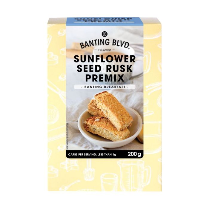 Banting Blvd Sunflower Seed Rusk 200g