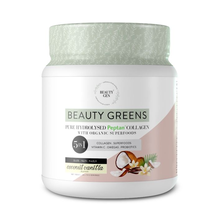 Beauty Gen Beauty Greens Coconut Vanilla 450g