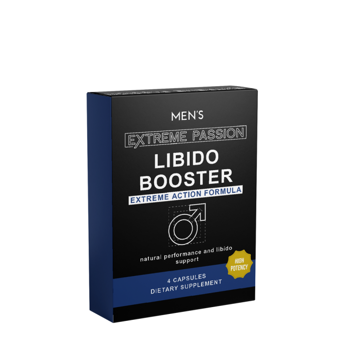 Biobasics Mens Extreme Passion Libido Boosters 4s