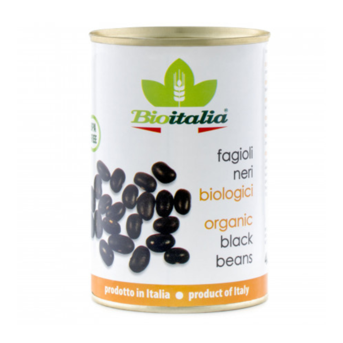 Bioitalia Organic Black Beans 400g