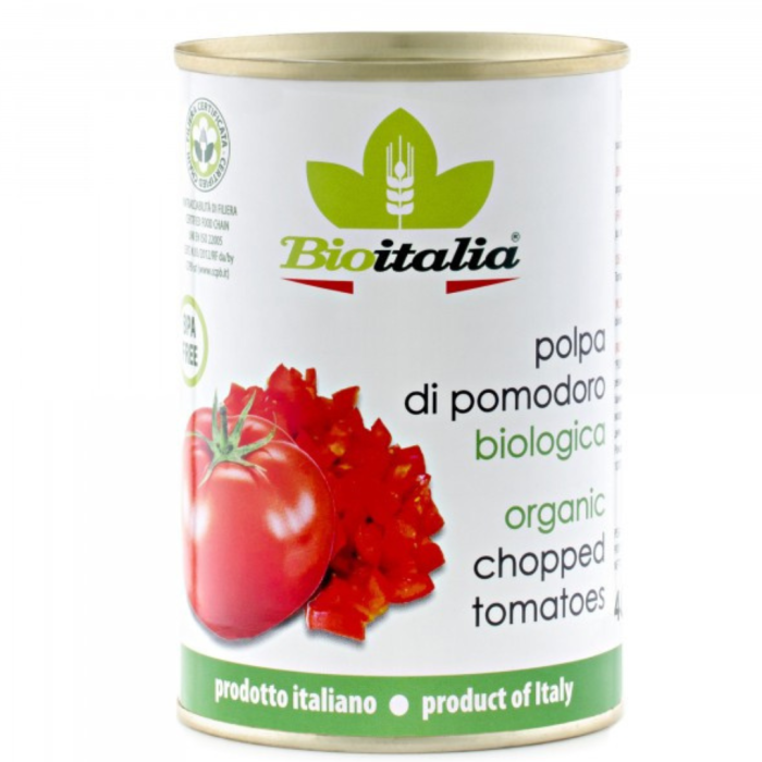 Bioitalia Organic Chopped Tomatoes 400g