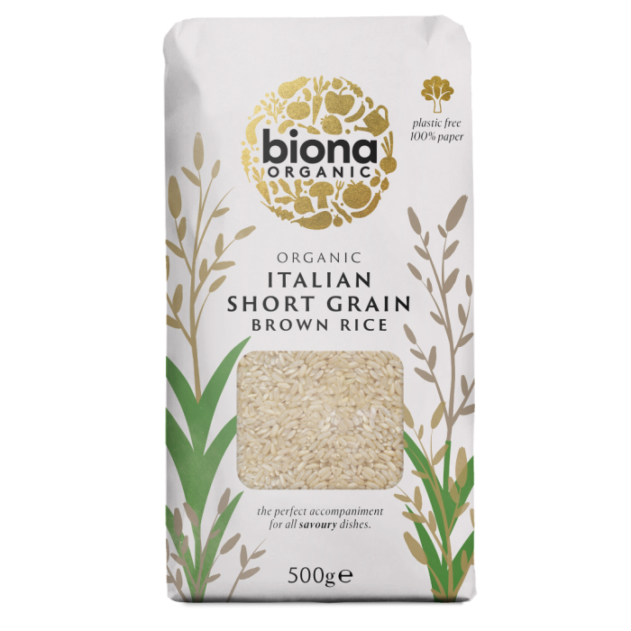 Biona Organic Brown Rice Short Grain 500g