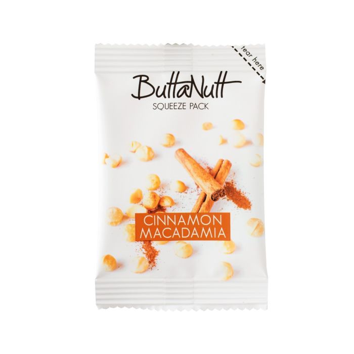 Nut Butter Cinnamon Macadamia Squeeze Sachet 32g