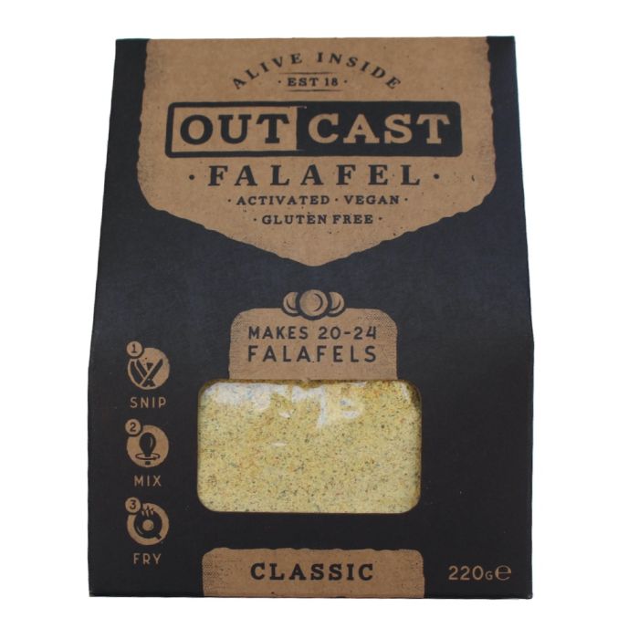 Outcast Foods Classic Falafel 220g