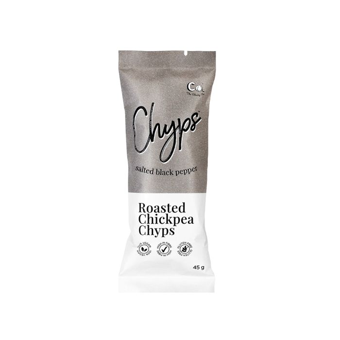 Cheaky Co Chyps Salted Black Pepper 45g