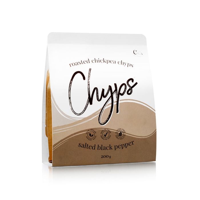 Cheaky Co Chyps Salted Black Pepper 200g