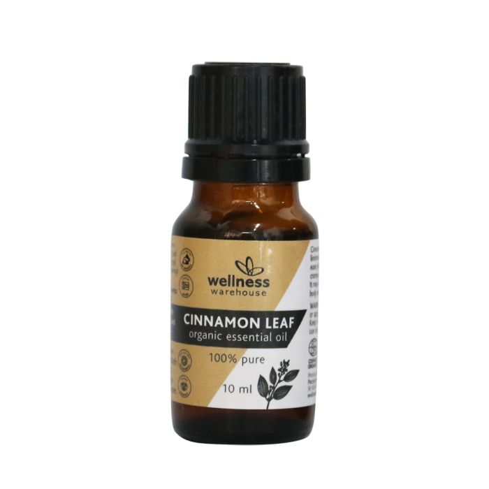 Wellness Organic Essential Oil Cinnamon Leaf 10ml