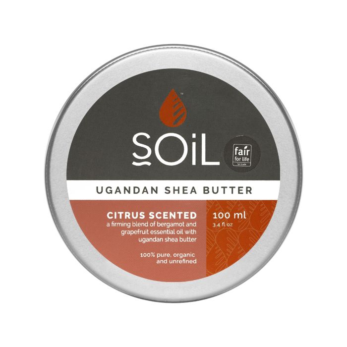 SOiL - Uganda Shea Butter Citurs Scented 100ml